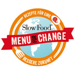 Slow Food Menu for Change. Nachhaltige Lebensmittelproduktion. 