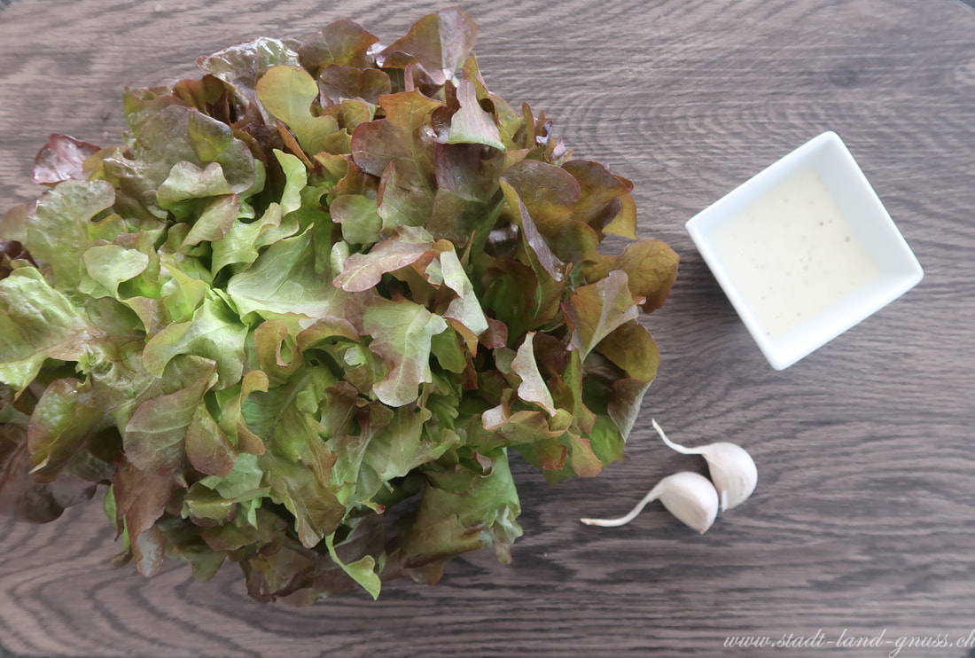 Eichbalttsalat mit Salatsauce feine, Rezepte für Salatsauce Schweizer Food Blogger, Salatdressing 