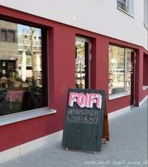 Foifi Zerowaste Ladencafe in Zürich. Unverpackte Lebensmittel.